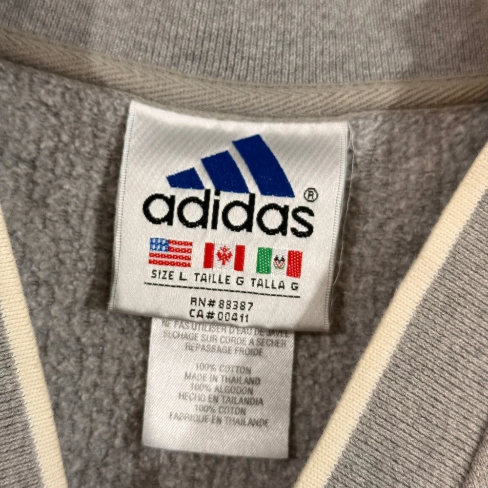 adidas vintage sweatshirt
